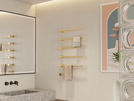 Аккорд П5 500х800 электро Полотенцесушитель TERMINUS Брашированное золото Туймазы - фото 5 Аккорд П5 500х800 электро Полотенцесушитель TERMINUS Брашированное золото Туймазы - фото 5