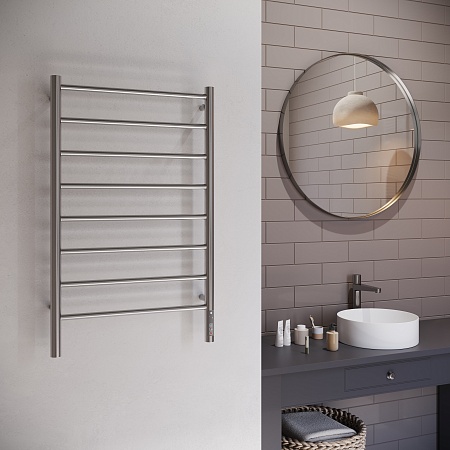 Аврора П8 500х850 Электро Полотенцесушитель TERMINUS Оружейная сталь Туймазы - фото 3 Аврора П8 500х850 Электро Полотенцесушитель TERMINUS Оружейная сталь Туймазы - фото 3